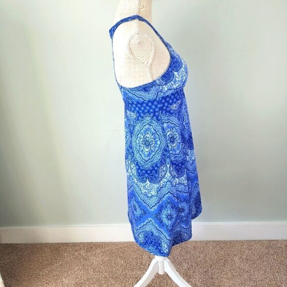 ZX OUTDOOR LIFESTYLE CELESTE RACER BACK WOMEN'S DRESS BOHO SLEEVELESS SIZE SMALL - Picture 2 of 6